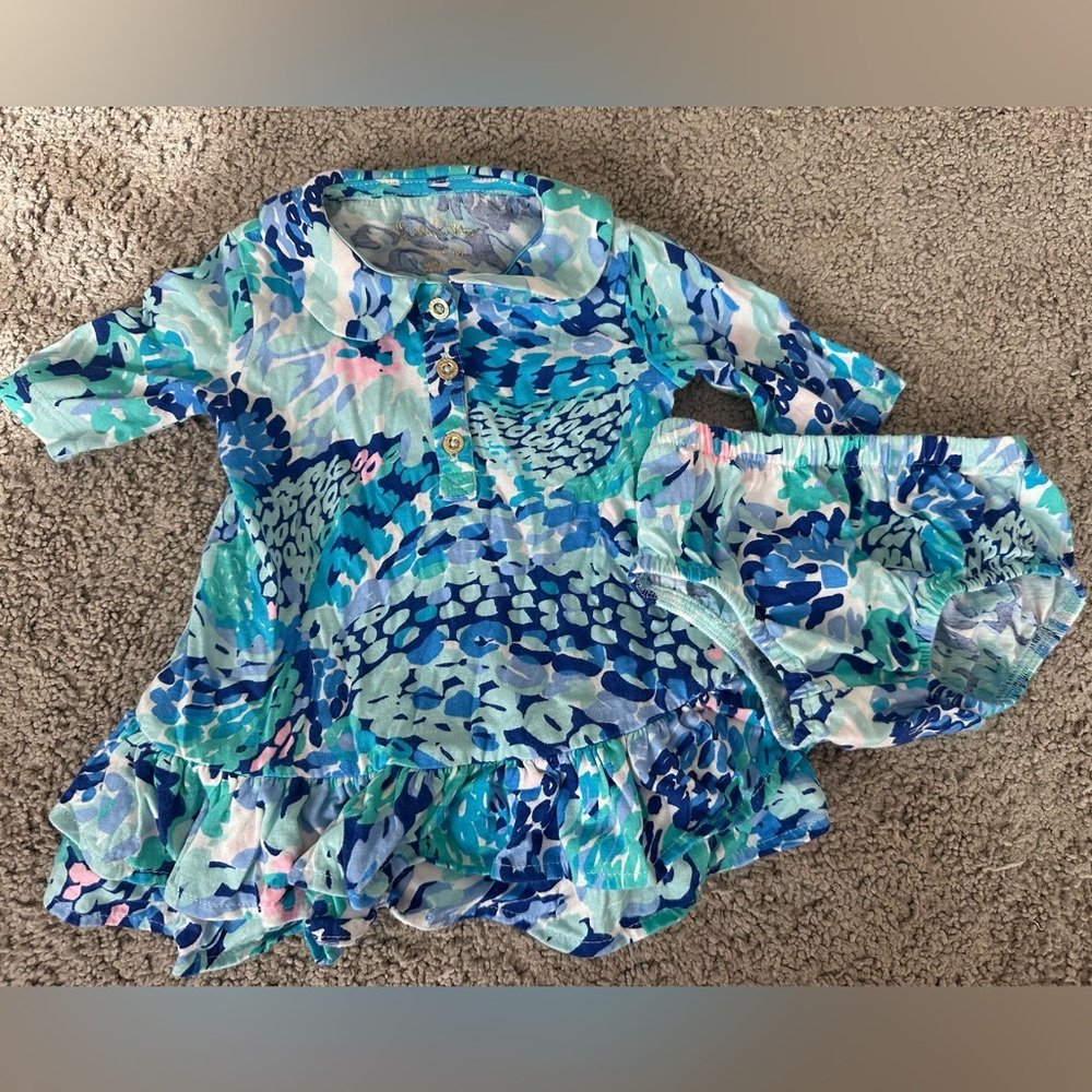 Lilly Pulitzer dress with bloomers